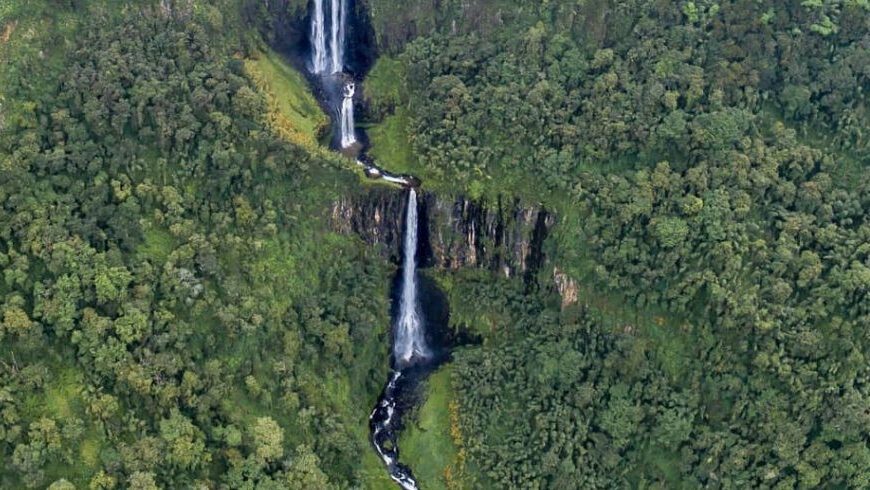 a waterfall 4 Days Aberdare Walking Safari