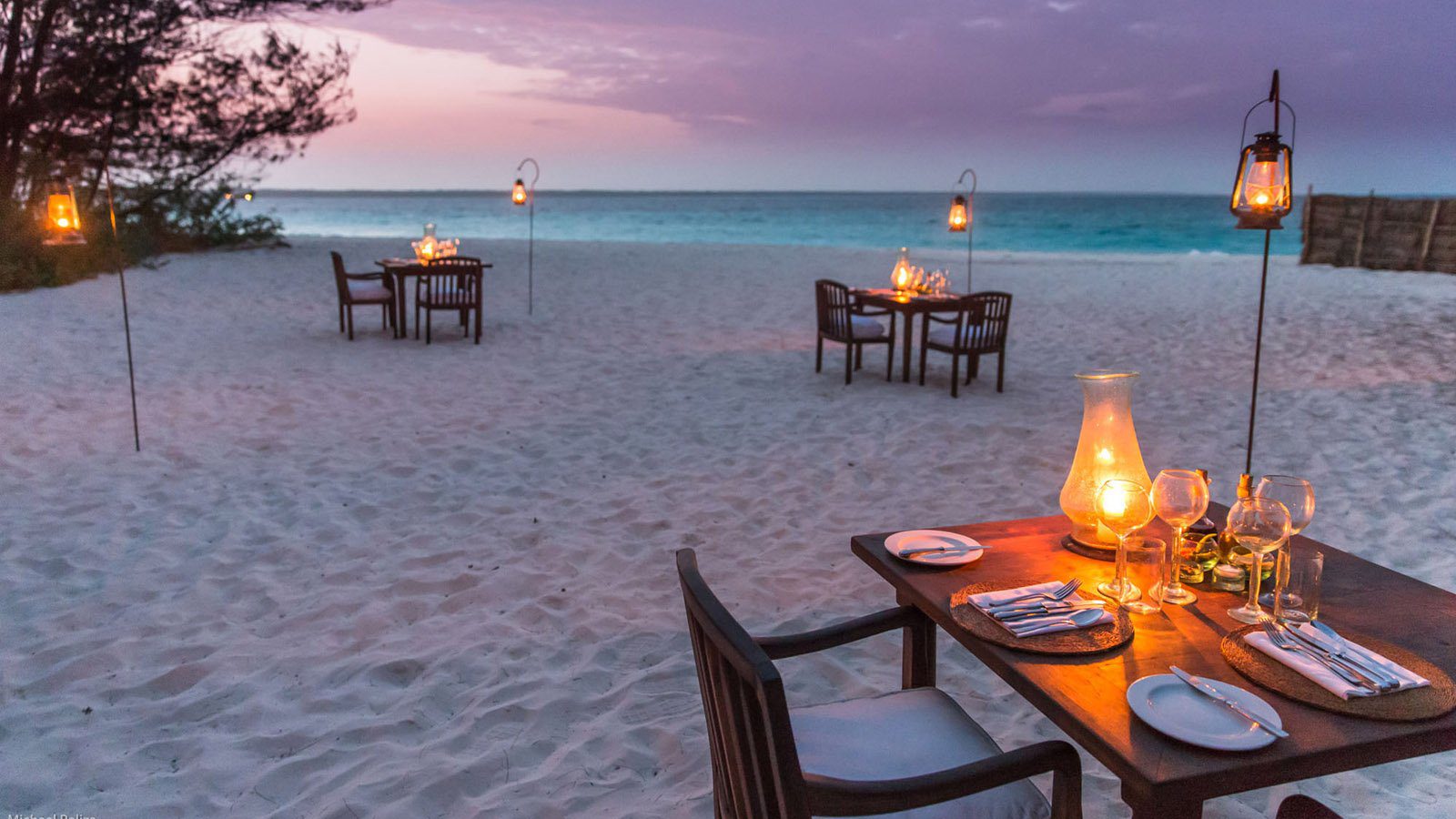 a sundowner by the sea side